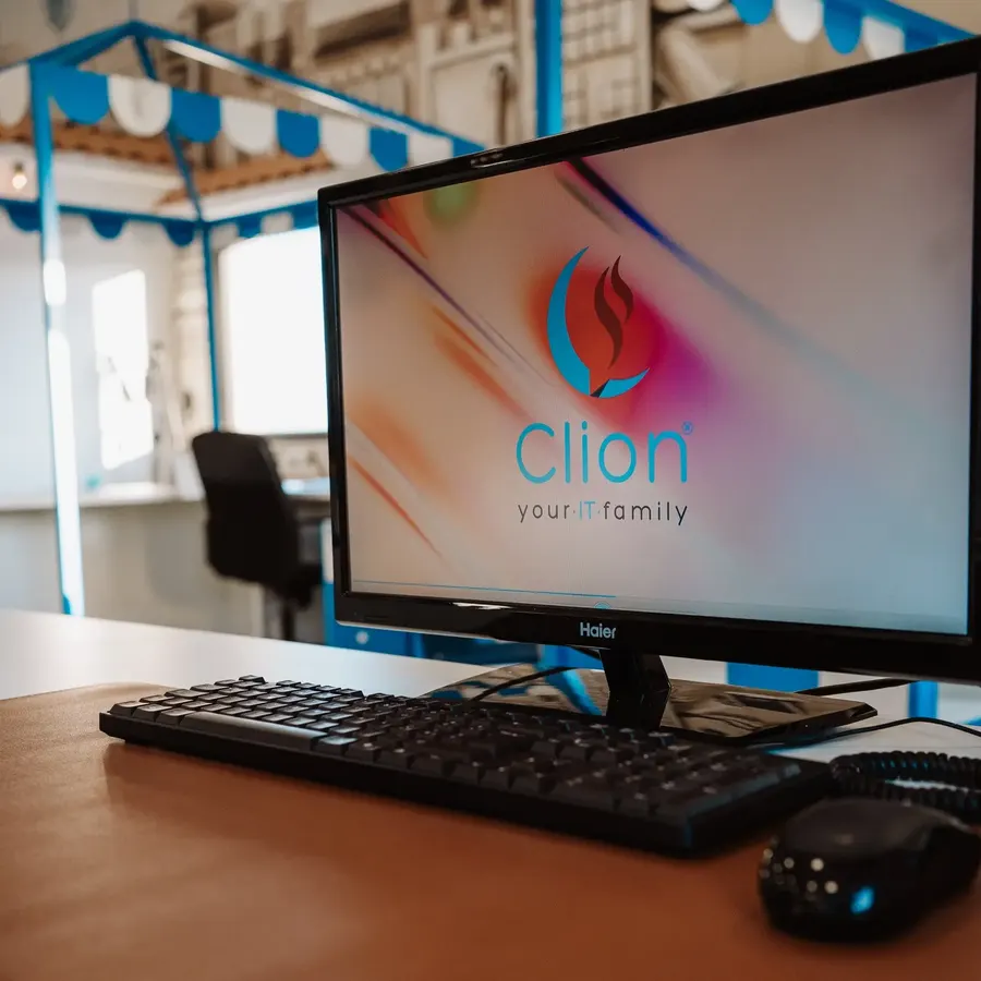 Postazione di lavoro nella sede Clion