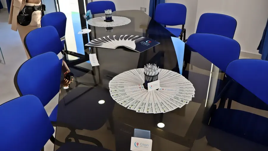 Sala riunioni della sede Clion