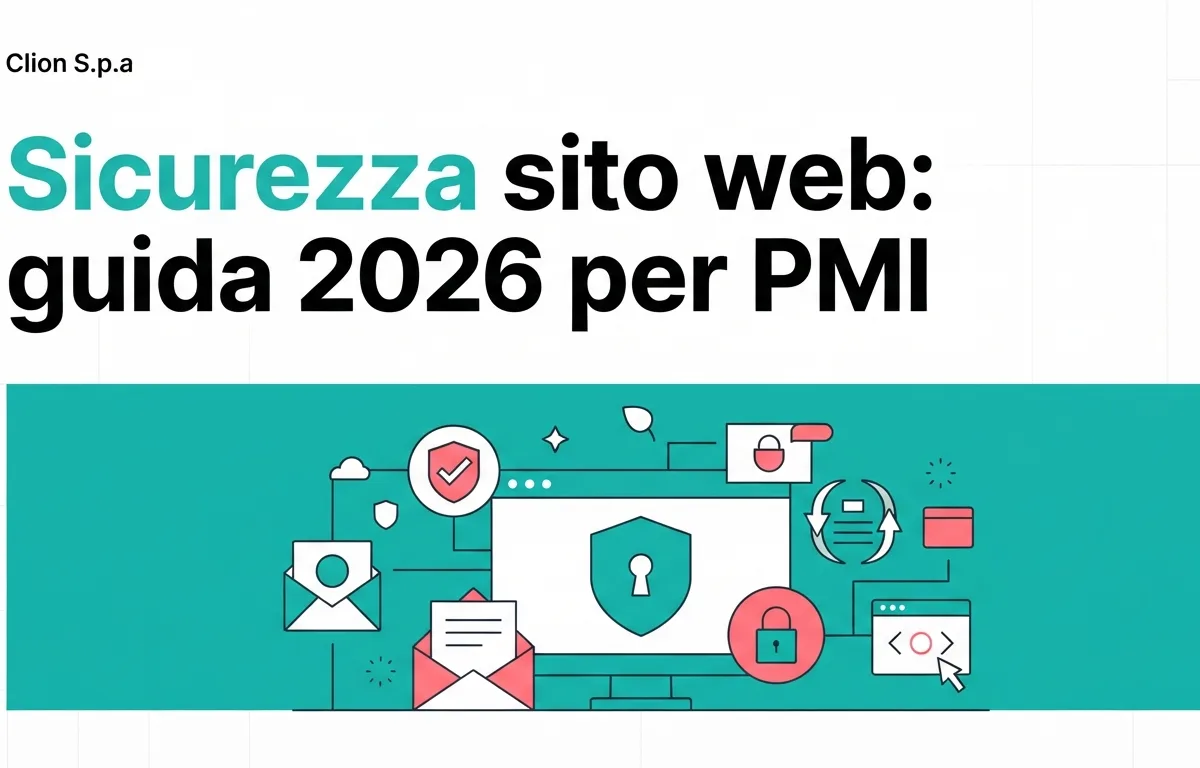 Sicurezza sito web: guida 2026 per PMI
