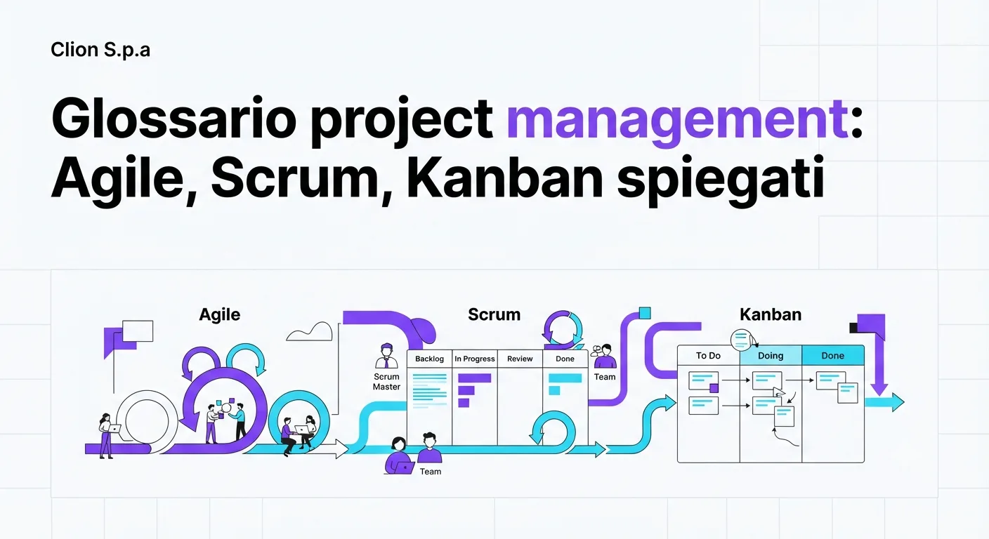 Glossario project management: Agile, Scrum, Kanban spiegati