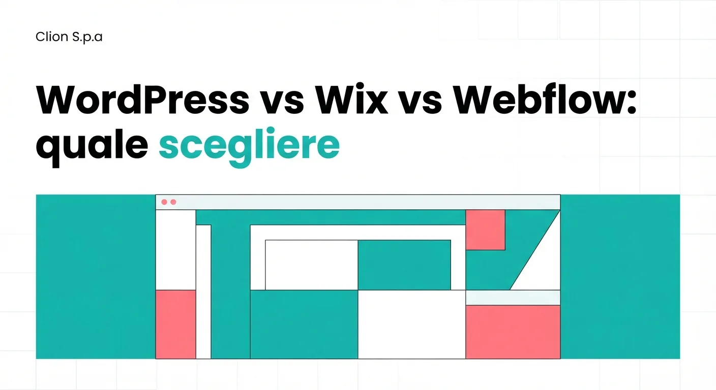 WordPress vs Wix vs Webflow: quale scegliere