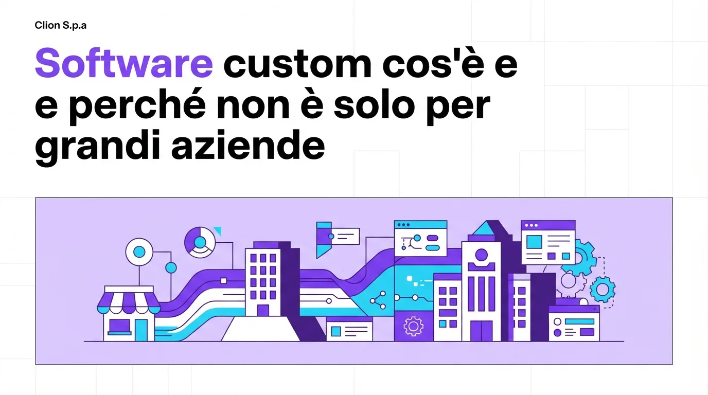 Software custom cos'è e perché non è solo per grandi aziende